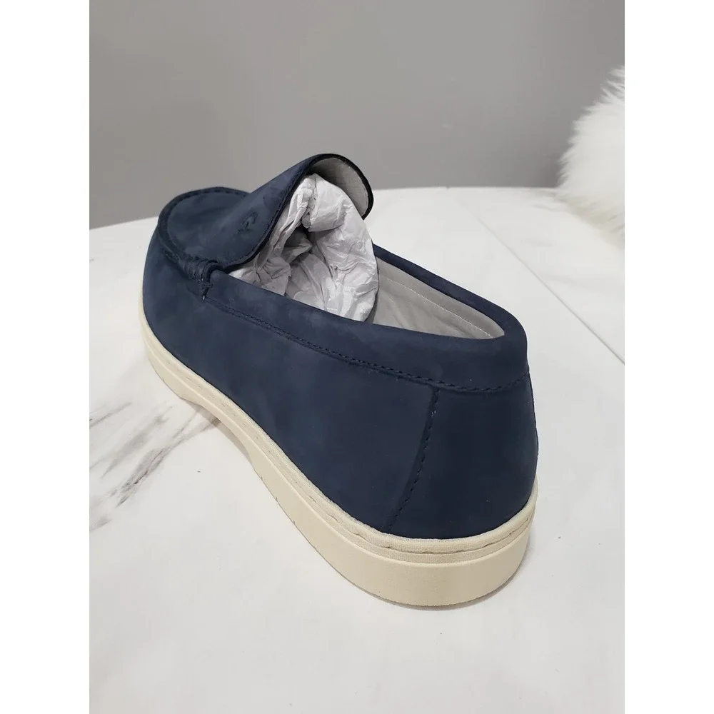 NEW NO BOX Cole Haan Original Grand‎ Greenwich Grand Venetian NAVY NUBUCK LOAFER